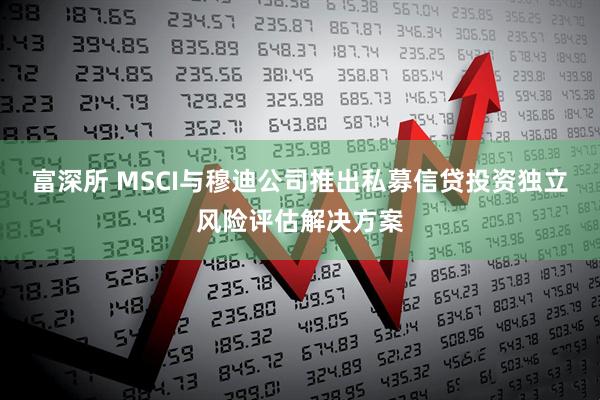 富深所 MSCI与穆迪公司推出私募信贷投资独立风险评估解决方案