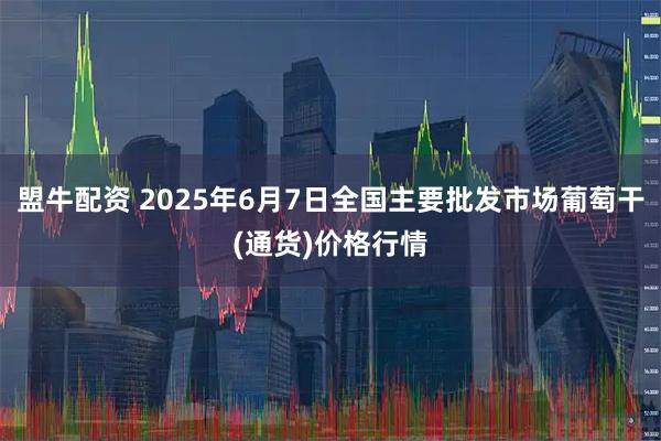盟牛配资 2025年6月7日全国主要批发市场葡萄干(通货)价格行情